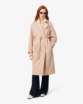 Wasserabweisender Oversized-Trenchcoat