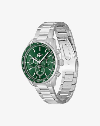 Boston Chronograph aus Edelstahl