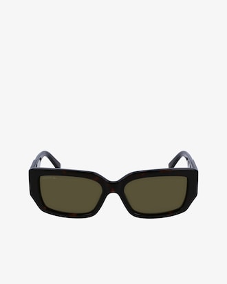 Sonnenbrille Monogram mit eckigem Acetatrahmen