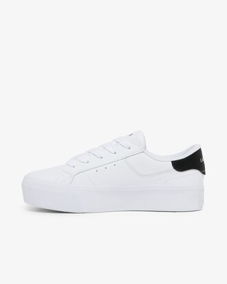 Damen-Sneakers Ziane Platform aus Leder