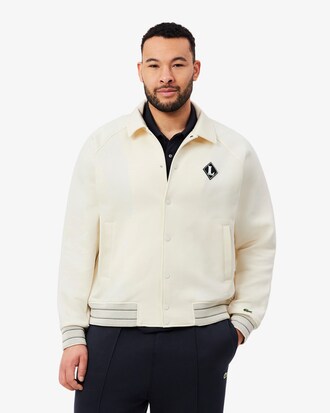 Jacke mit Retro-Badge, hergestellt in Frankreich