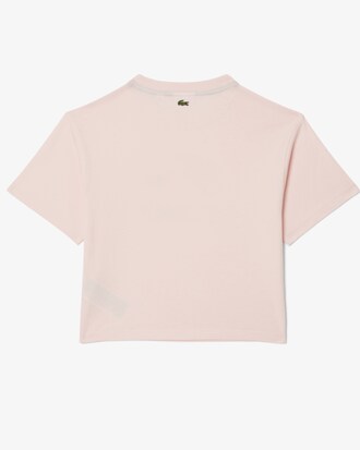 Oversized T-Shirt aus Baumwolle mit Print   