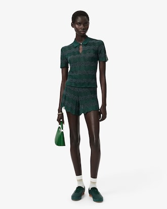 Shorts Runway aus Pointelle-Strick