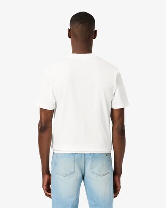 T-Shirt aus Jersey mit Colorblock-Design