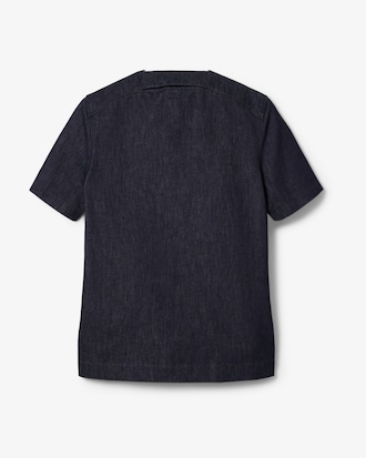 Loose Fit-Polohemd Runway aus Denim