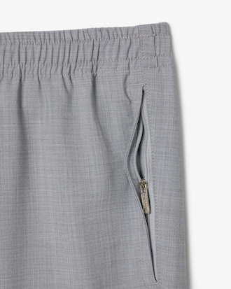 Regular Fit-Chinohose aus Wollflanell