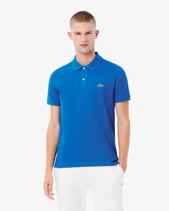 Slim Fit-Polohemd L.12.12 aus Piqu&eacute;