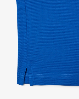 Slim Fit-Polohemd L.12.12 aus Piqu&eacute;