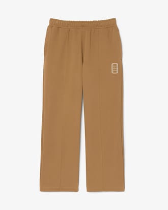 Trainingshose aus Piqu&eacute; mit Badge-Akzent