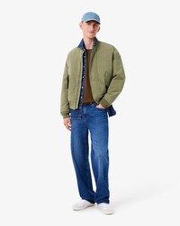 Cap aus Baumwoll-Denim
