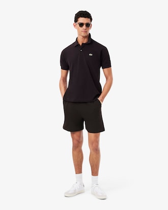 Shorts aus strukturiertem Jersey