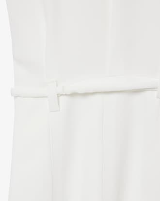 Polokleid Runway mit Stickdetails und Faltenrock