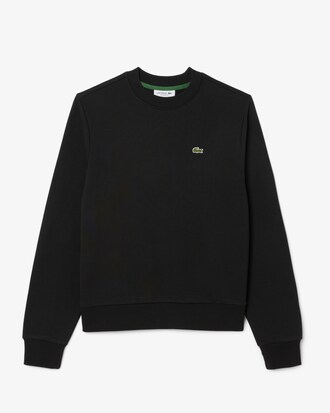 Relaxed Fit-Sweatshirt aus Fleece mit Rundhalsausschnitt
