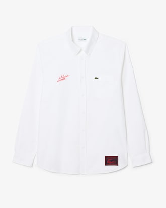 Regular Fit-Hemd Lacoste x Alpine aus Baumwoll-Oxford