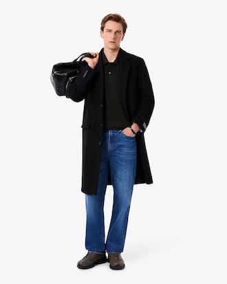 Classic Fit-Polohemd aus Piqué mit Strassdetails