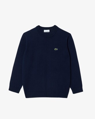 Pullover aus Baumwolle und Merinowolle