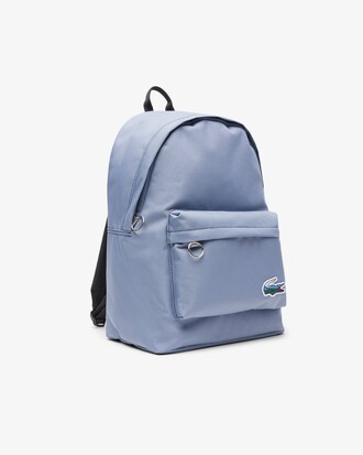 Rucksack mit Krokodil und Landschaft