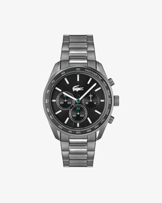 Edelstahl-Chronographenuhr Boston