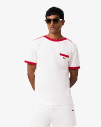 Baumwolle-T-Shirt mit Taschendetail Archive Re-edition