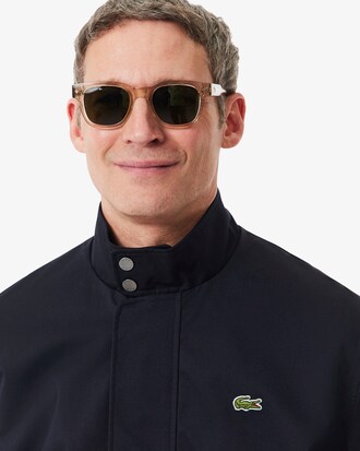 Wasserabweisende Harrington-Jacke aus Twill