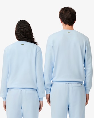 Sweatshirt aus Fleece mit Print