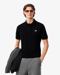 Classic Fit-Polohemd aus Mini-Piqué mit Stickerei