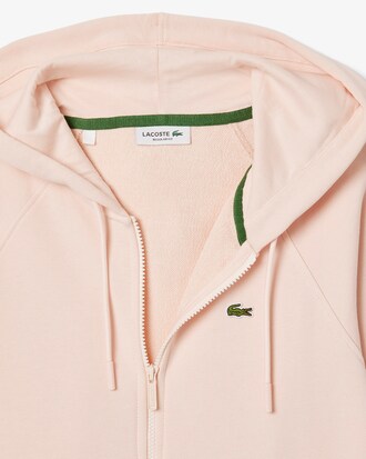 Hoodie aus Fleece mit Rei&szlig;verschluss