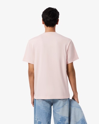 T-Shirt aus schwerem Jersey mit Krokodil und Landschaft