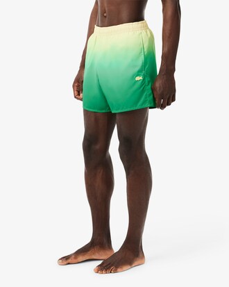 Kurze Badehose mit Ombré Druck