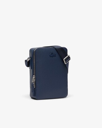 Schultertasche Chantaco aus Piqu&eacute;-Leder