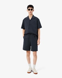 Shorts aus Baumwoll-Seersucker