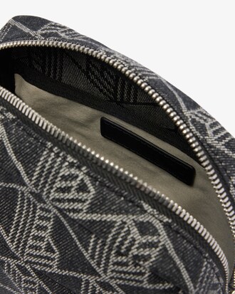 Vertikale Umhängetasche Neocroc mit Jacquard-Motiv