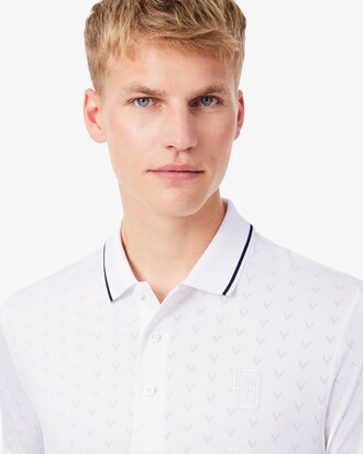 Polohemd Tennis Heritage aus Stretchmaterial mit Ultra-Dry-Technologie