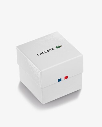 LACOSTE 12.12 Dreizeigeruhr aus Silikon mit Krokodil