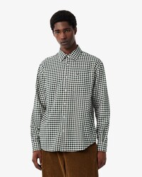 Regular Fit-Hemd aus kariertem Flanell