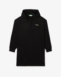 Oversized-Sweatshirt-Kleid aus Fleece