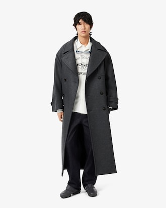 Relaxed Fit Popeline-Hemd mit Druckmotiv