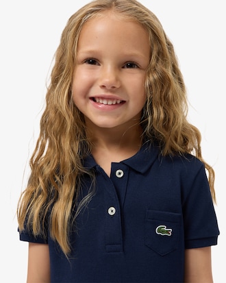 Polokleid aus Piqué