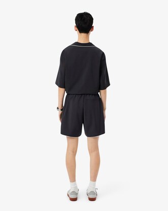 Relaxed Fit-Shorts aus Wollgemisch