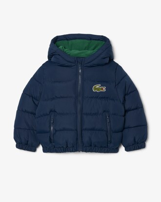 Unisex-Puffer-Jacke mit Kapuze