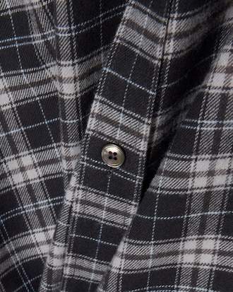 Regular Fit-Hemd aus kariertem Flanell
