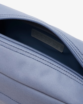 Kosmetiktasche mit Krokodil und Landschaft