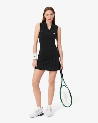 Stretch-Tenniskleid mit Shorts