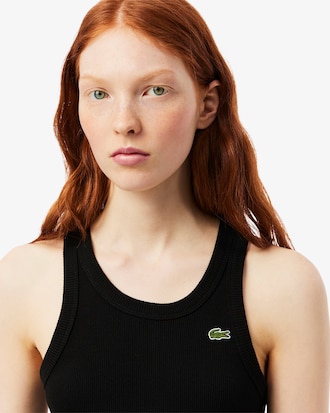 Slim Fit-Tanktop aus Baumwolle