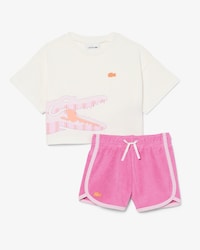 Baby-Set aus Baumwolle mit Print
