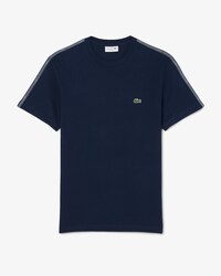 T-Shirt mit Branding-Streifenband