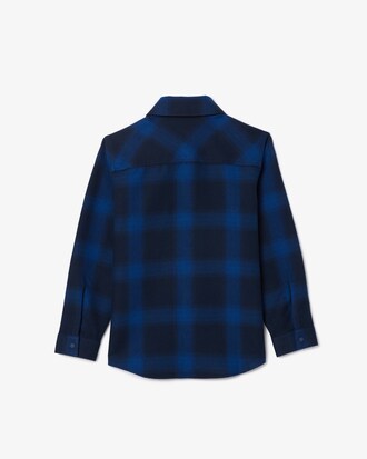 Kariertes Overshirt aus Flanell