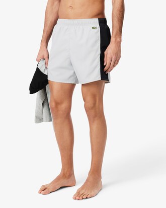 Badehose mit Colorblock-Design