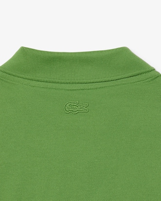 Classic Fit-Polohemd aus Petit Piqu&eacute; mit Stickereien