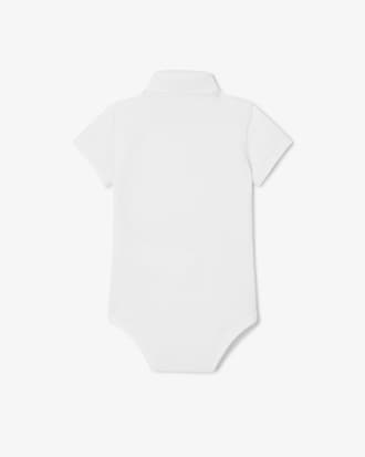 Baby-Body aus Petit Piqué